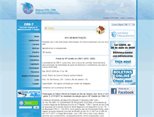 Tablet Screenshot of crb7.org.br